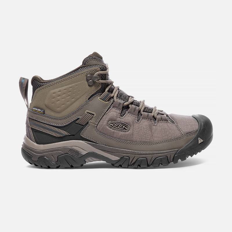 Keen Targhee EXP Mid Waterproof Wanderstiefel Herren DE-84562 Bungee Cord/Brindle - Keen Herrenschuh